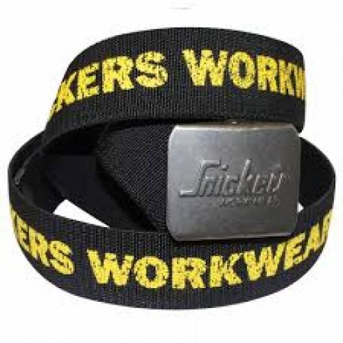 BELT LOGO BLACK 9005 0900      SNICKERS