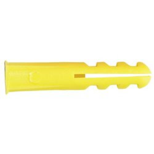 PLASTIC PLUG ECONOMY YELLOW    FXPPYELL