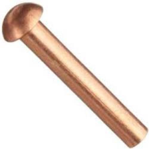 ROUND HEAD RIVET COPPER        1/8 X 1/4