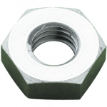 HEX LOCK NUT BZP M20 HALF