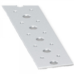 PERFORATED FLAT GALV 40 X 2MM  1 METRE 2000-61585