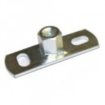 M8/M10 BZP FEMALE BACK PLATE