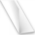 WHITE PLASTIC ANGLE 20 X 30 X  1MM 1 METRE 2002-68730