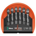 IMPAKTOR BIT MINI CHECK PZ     6 PIECE 057692 WERA
