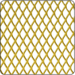 ALUM GOLD  DIAMOND MESH 250 X  500MM 10 X 5MM 2016-3521