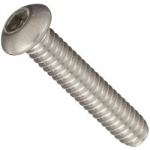 BUTTON HEAD SOCKET SCREW       STAINLESS M8 X 80 A2