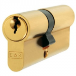 EURO CYLINDER 5 PIN BRASS      35/40MM CYA71235040