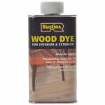 WOOD DYE BROWN MAHOGANY        250ML RUSTINS