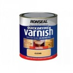 VARNISH CLEAR GLOSS 250 ML     QUICK DRY RONSEAL