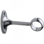 WARDROBE RAIL CENTRE BRACKET   CP 25MM WA15P