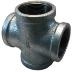 WI CROSS BLACK 4" BSP