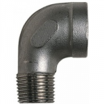 WI M & F ELBOW BLACK 1.1/2"    BSP