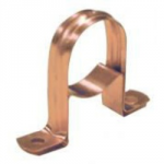 TWO PIECE SADDLE CLIP COPPER   15MM