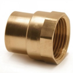 COPPER STRAIGHT FEMALE         CONNECTOR 22MM X 3/4  ENDFEED
