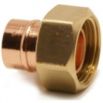 COPPER STRAIGHT UNION ADAPTOR 15MM X 3/4" YP68 SOLDER RING