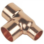 COPPER REDUCING TEE 28MM X 15  X 28 ENDFEED