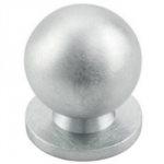 CUPBOARD KNOB SATIN CHROME     BALL CH6SC