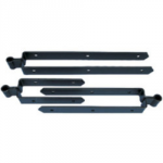HINGE FIELD GATE TOP BAND BLK  12" X 2" X 1/4" 8312 425