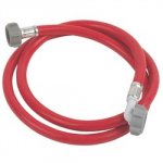 WASHING MACHINE HOSE 2.5M RED Q16003