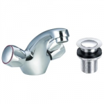 MONO BASIN MIXER c/w CLICKER WASTE PRO