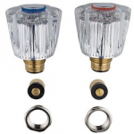 ACRYLIC TAP CONVERSION KIT 1/2 & 3/4 UNIVERSAL