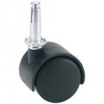 CASTOR 40MM NYLON 10MM SWIVEL PLUG 60140L 65466 DRAPER