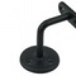 HANDRAIL BRACKET BLACK         65MM 4089