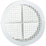 SOFFIT VENTILATOR ROUND WHITE 70MM BM406W