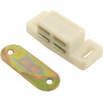 MAGNETIC CATCH MEDIUM WHITE 458106 VEEL-2