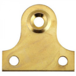 GLASS / MIRROR PLATE BRASS 25  MM MF17L
