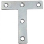 TEE PLATE BZP 3" 318