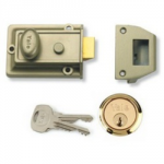 NIGHT LATCH BRASS NO 77 YALE