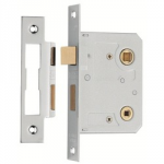BATHROOM LOCK NICKEL           BAE5025NP64MM