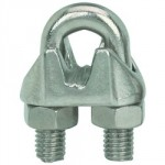 STANDARD WIRE ROPE             CLIP BZP 3/4"