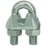 STANDARD WIRE ROPE CLIP GALV   10MM