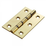 BUTT HINGE BRASS WITH STEEL    WASHER 100 X 68MM