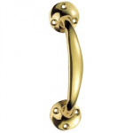 PULL HANDLE 150MM BRASS AA36