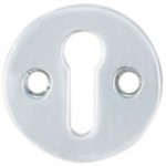 ESCUTCHEON PLAIN CHROME M41CP