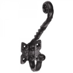 HAT & COAT HOOK ANTIQUE BLACK  LF5526