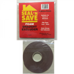 DRAUGHT EXCLUDER FOAM BROWN    5 METRE 458557