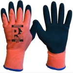 WATERSAFE LATEX BALTIC THERMAL GLOVES SIZE 8 CUT 2 ORANGE