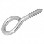 CURTAIN WIRE EYE 22 X 2MM