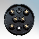 JUNCTION BOX 6 WAY 20A BROWN 606