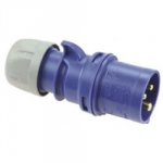 TRAILING PLUG 16A 240V BLUE