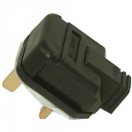 13A HEAVY DUTY PLUG BLACK      HDPT13B-01