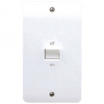 FLUSH 45 AMP DOUBLE POLE SWITCH K5205