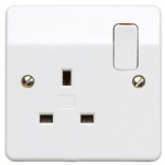 FLUSH SWITCHSOCKET OUTLET      1 GANG K2757