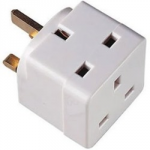 SOCKET OUTLET ADAPTOR 2 WAY