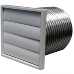 VENT KIT WITH SHUTTER 6"