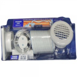 INLINE SHOWER FAN C/W TIMER 4" SF100TB
